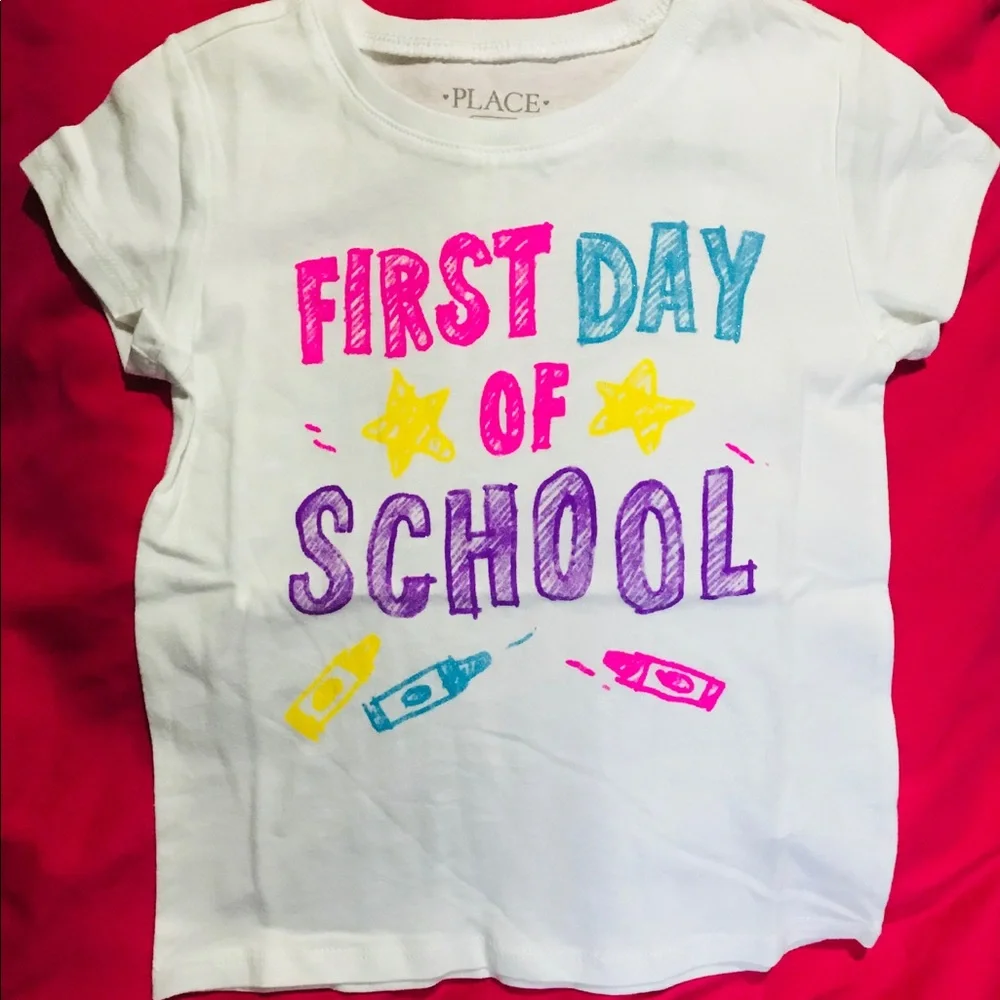 First Day Of School Tshirt